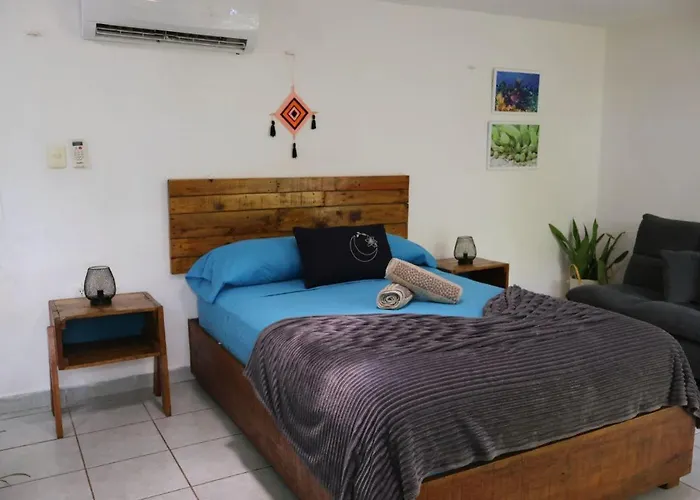 Comfy Yaxkin On Downtown, 3 Block Away From Sea And Sunsets *